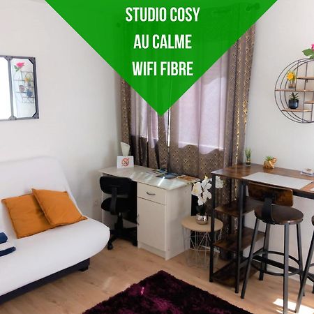 Le Zen -Studio Tout Equipe- Wifi Fibre- Centre Ville Avec Parking Tarbes Dış mekan fotoğraf